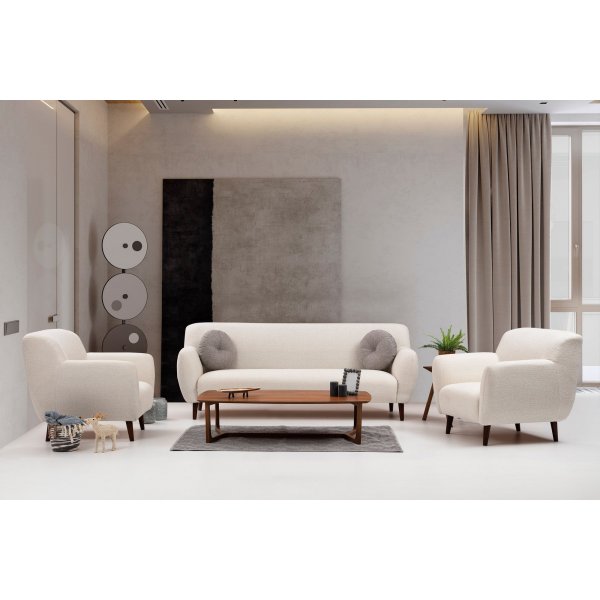 Enna 3-seters sofa - Beige