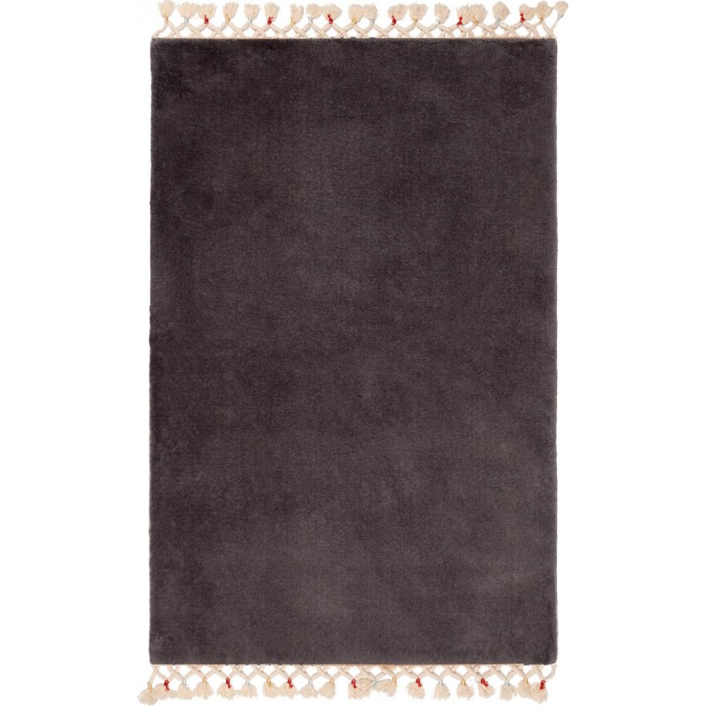 Aslan teppe - Antrasitt - 100 x 400 cm - Gummitepper, Tepper