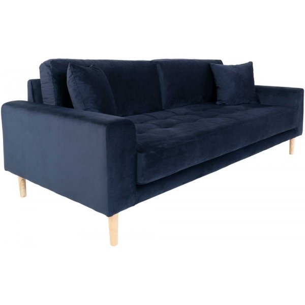 Lido 3-seters sofa - Mrk bl