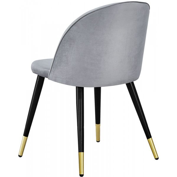 Spisestol Zeus - Messing / Lysegr Flyel