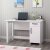Naturlig skrivebord 120 x 60 cm - Hvit