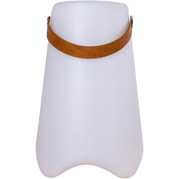 Bristol LED lampe - hvit / brun Bristol LED lampe - hvit / brun