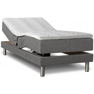 Comfort justerbar seng (grå) - Valgfri bredde