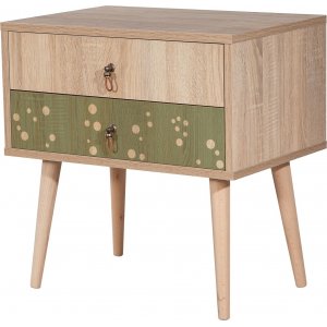 City Dino nattbord - Beige