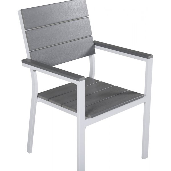 Levels spisestuestol - Grå/Hvit Levels spisestuestol - Grå/Hvit