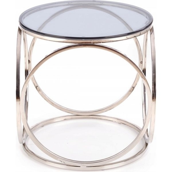 Harlow salongbord Ø50 cm - Krom Harlow salongbord Ø50 cm - Krom