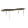 Alexandra spisebord 180-230 cm - Hvit / Vintage