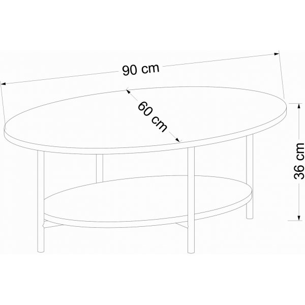 Elis salongbord - Travertin Elis salongbord - Travertin