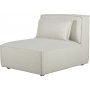 Nees modulsofa Mittendel - Stone White + Mbelftter