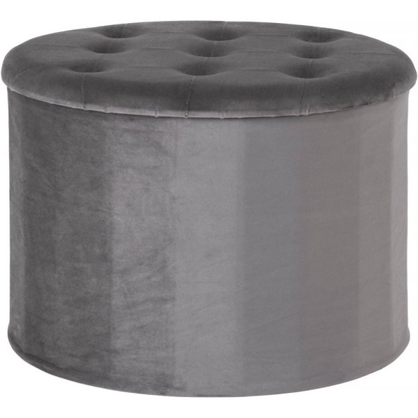 Turup sittepuff - Mrk gr