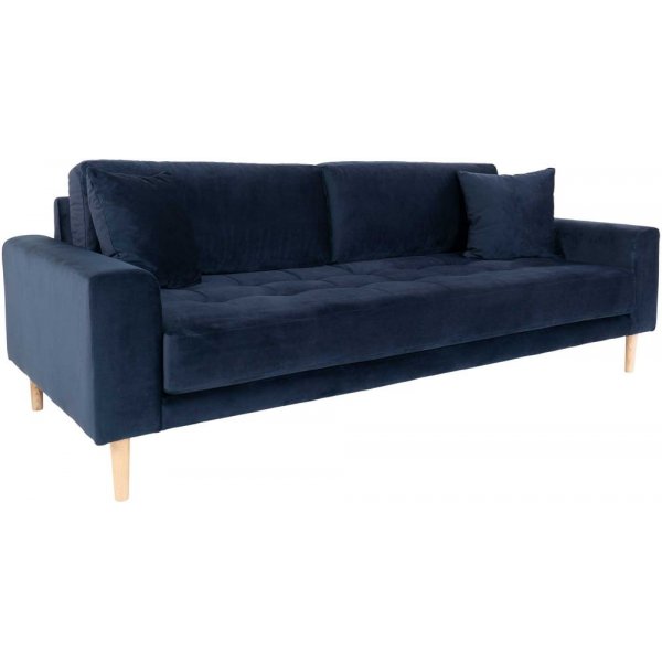 Lido 3-seters sofa - Mrk bl