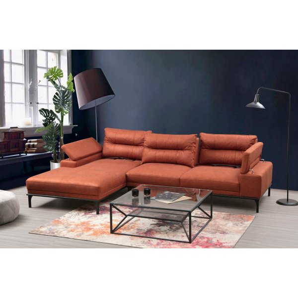 Hollywood divansofa - oransje