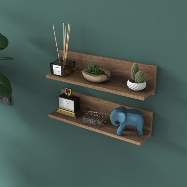 Emma vegghylle - Valnøtt Emma vegghylle - Valnøtt