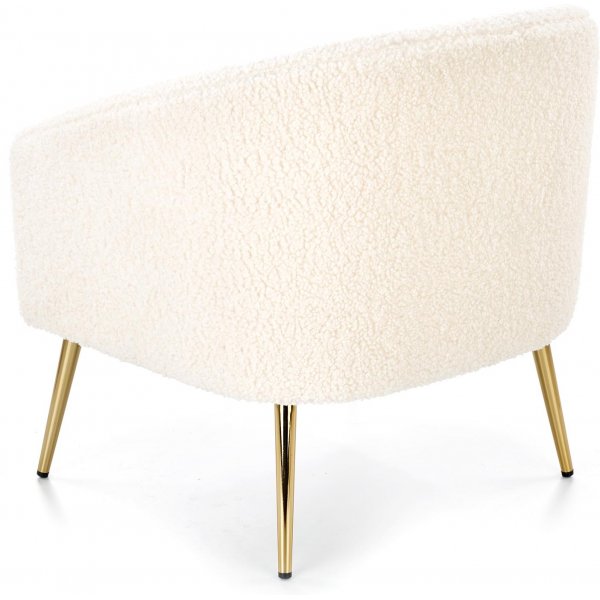 Bandera lenestol - Kremhvit/gull Bandera lenestol - Kremhvit/gull