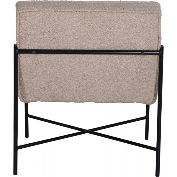 Tetra lenestol - Beige teddy