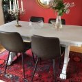 Kundebilde Madrid stol - Svart/brun