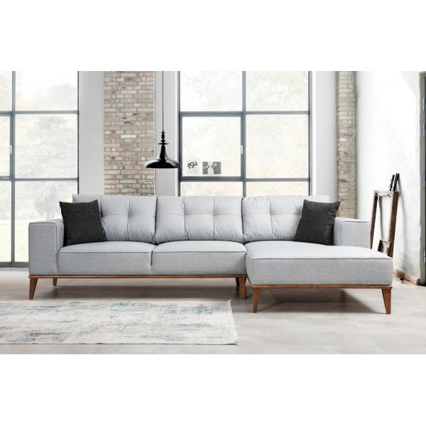Montana divansovesofa - Lys grå Montana divansovesofa - Lys grå