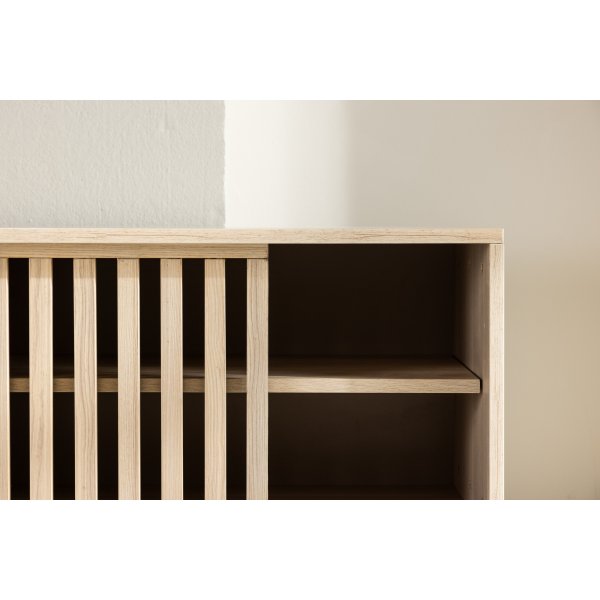 Lugo TV-stativ - Hvitvasket