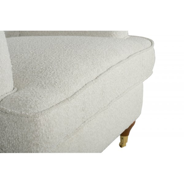 Howard lenestol i bouclé - Watford Deluxe + Møbelføtter Howard lenestol i bouclé - Watford Deluxe + Møbelføtter