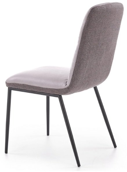 Lois spisestol - Grå/svart Lois spisestol - Grå/svart