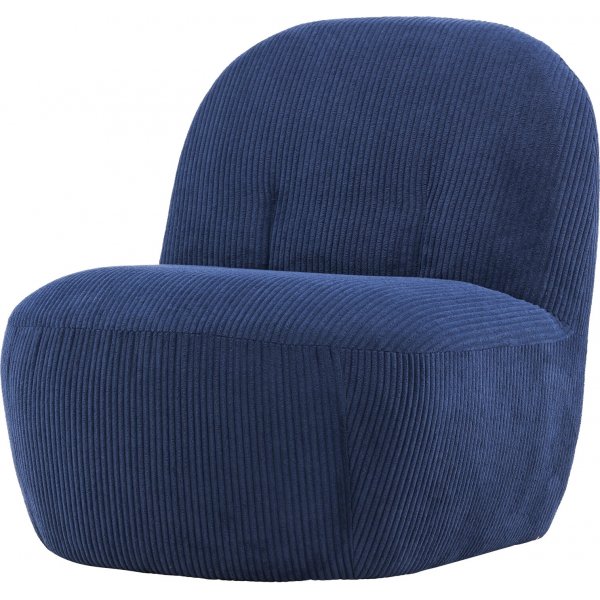 Mahla lenestol - Marineblå kordfløyel Mahla lenestol - Marineblå kordfløyel