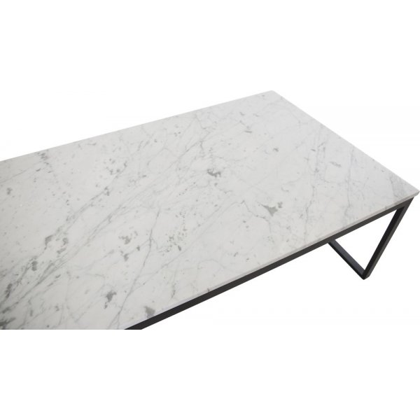 Salongbord Duffy - Svart / Hvit Marmor Salongbord Duffy - Svart / Hvit Marmor