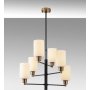 Arve taklampe 10175 - Sort/antikk/hvit