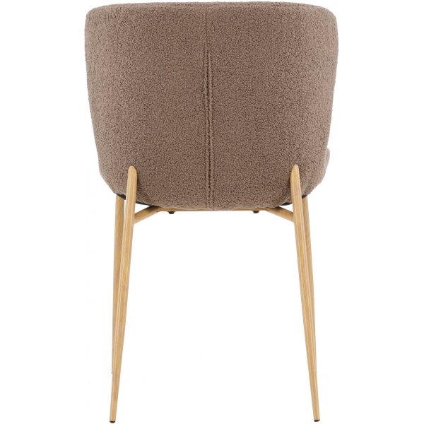 Modesto spisestol - Brun boucle Modesto spisestol - Brun boucle