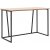 Lissa skrivebord 120 x 50 cm - Safir eik/sort