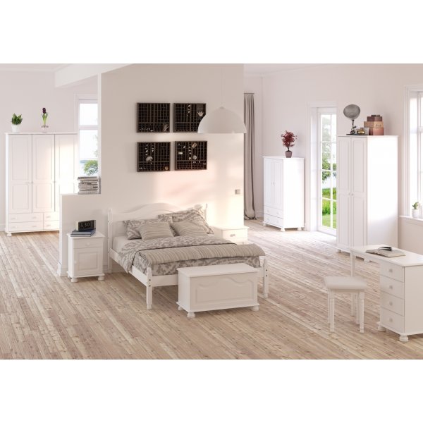 Richmond garderobeskap med 3 dører - Hvit Richmond garderobeskap med 3 dører - Hvit