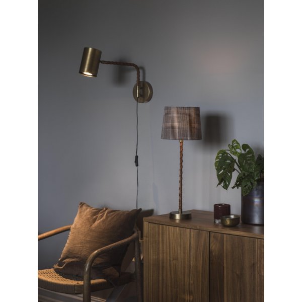 Nora lampefot - Antik messing - 46 cm Nora lampefot - Antik messing - 46 cm