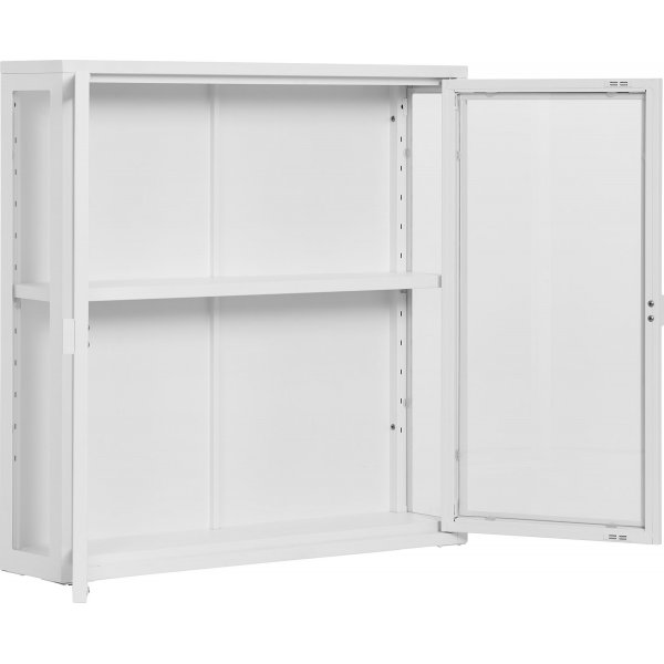 Brisbane veggskap 80x18x80 cm - Hvit