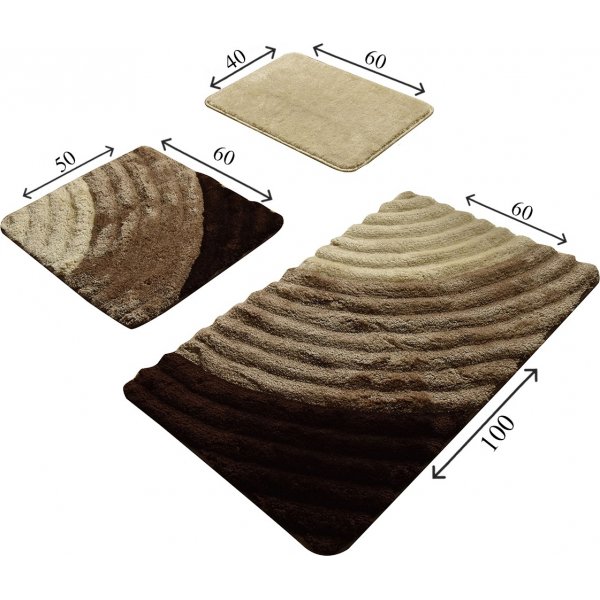 Well baderomsteppe - Brun Well baderomsteppe - Brun