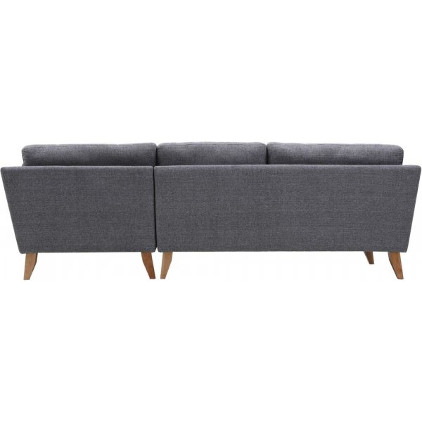 Behagelig divansofa - Grå Behagelig divansofa - Grå