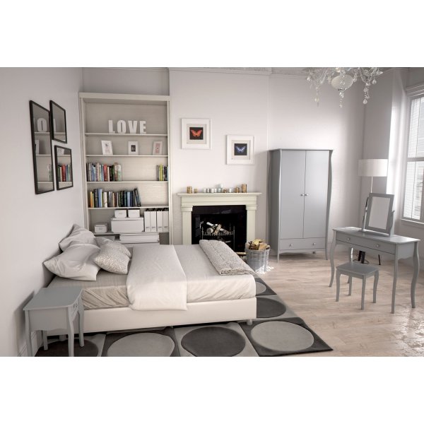 Barokk garderobe med 2 drer - Gr