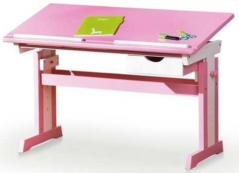 Tove skrivebord - Rosa/hvit Tove skrivebord - Rosa/hvit