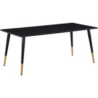 Spisebord Slope 180 cm - Svart / Messing Spisebord Slope 180 cm - Svart / Messing