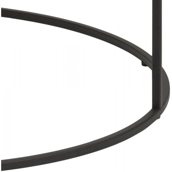 Bolton salongbord - Hvit marmor/svart Bolton salongbord - Hvit marmor/svart