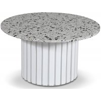 Sumo Salongbord Ø85 - Hvitbeiset eik / Terrazzo Cosmos Sumo Salongbord Ø85 - Hvitbeiset eik / Terrazzo Cosmos