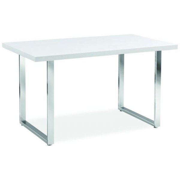 Spisebord Columbus 130 cm - Hvit