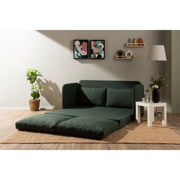 Saga 2-seters sovesofa XL - Grønn Saga 2-seters sovesofa XL - Grønn