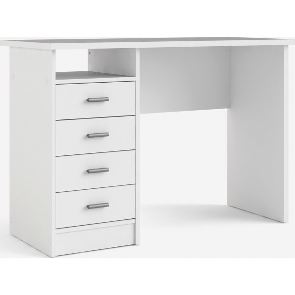 Function Plus skrivebord 110 x 48,5 x 76 cm - Hvit Function Plus skrivebord 110 x 48,5 x 76 cm - Hvit