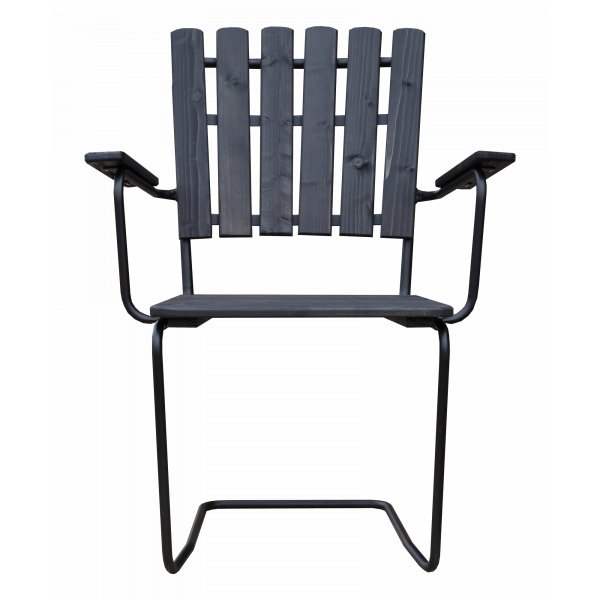 Stol i fjærstål for spisegruppe Vaxholm (produsert i Europa) - Svart Stol i fjærstål for spisegruppe Vaxholm (produsert i Europa) - Svart