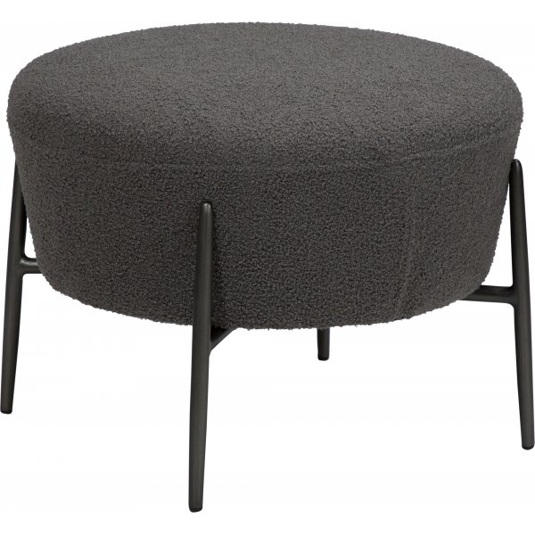 Orbit fotskammel - Stone bouclé Orbit fotskammel - Stone bouclé