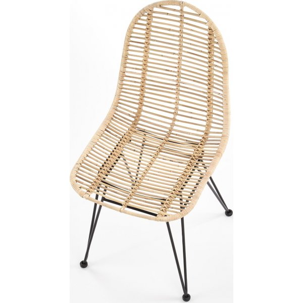 Jöran utestol - Rotting/svart Jöran utestol - Rotting/svart