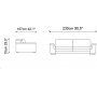 Mardini 3-seters sofa - Gr