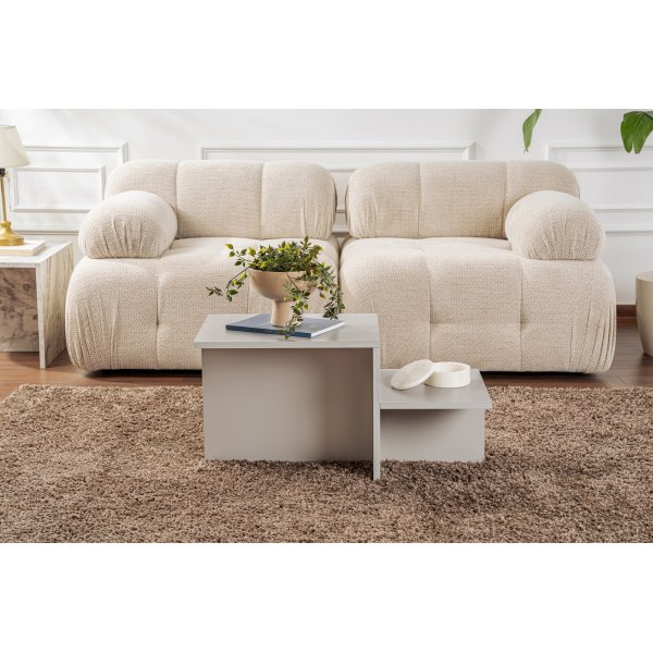 Harmony salongbord 80 x 40 cm - Grå Harmony salongbord 80 x 40 cm - Grå