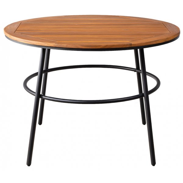 Sommer Utegruppe i kunstrotting - Spisegruppe med fire lenestoler og bord Sommer Utegruppe i kunstrotting - Spisegruppe med fire lenestoler og bord