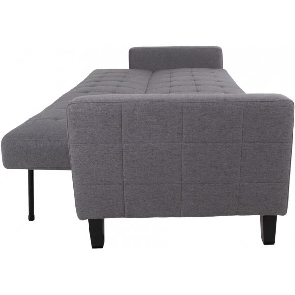 Milton sovesofa - mørk grå / bjørk Milton sovesofa - mørk grå / bjørk