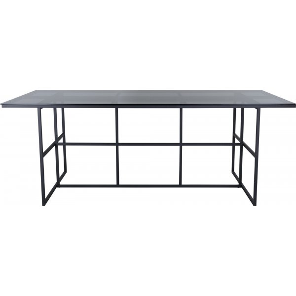 Viking spisebord, 200 cm - Svart